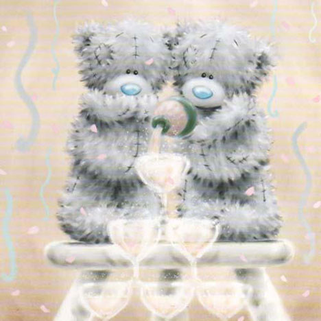 Engagement Me to You Bear Card £2.40